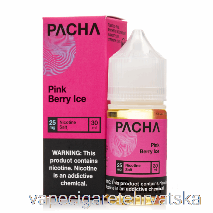 Vape Cigarete Pink Berry Ice - Pacha Soli - 30ml 50mg
